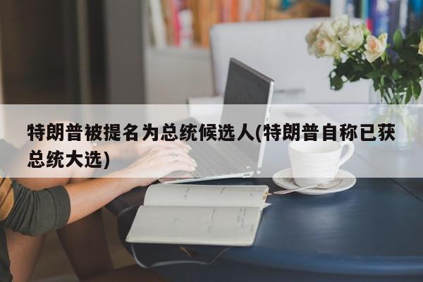 特朗普被提名为总统候选人(特朗普自称已获总统大选)