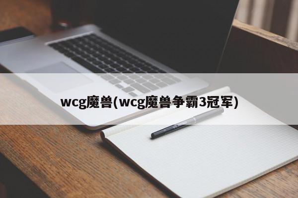 wcg魔兽(wcg魔兽争霸3冠军)